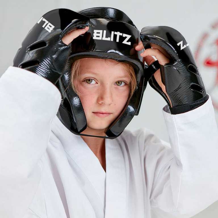 Blitz Sports Dipped Foam Hood Head Guard - Image 5